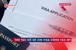 Thủ tục hồ sơ xin visa công tác Mỹ